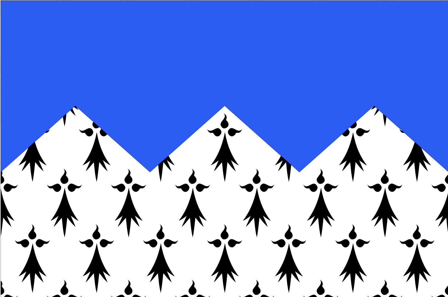 Drapeau XL Côtes-d'Armor pavillon départemental 22 grand format extérieur