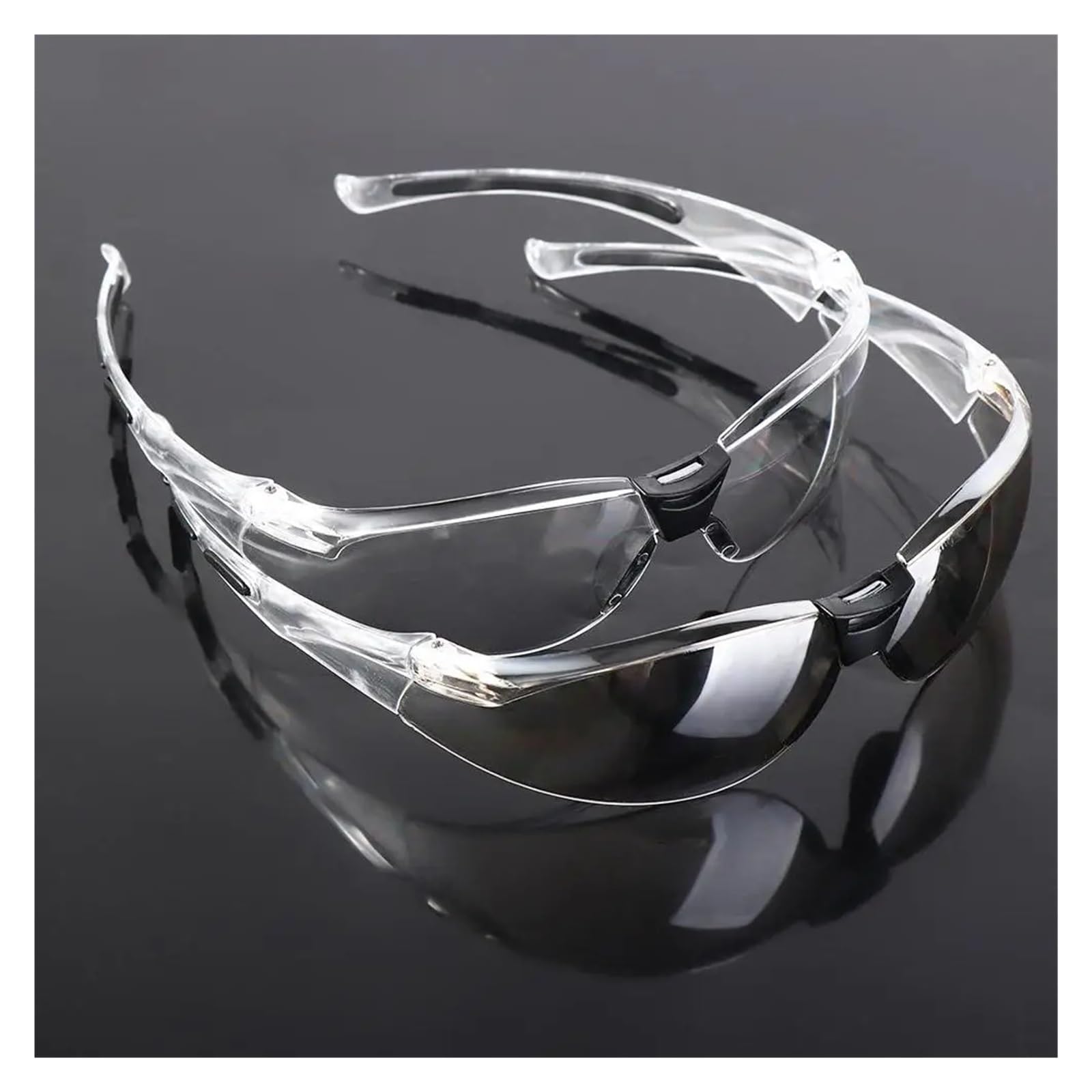 Okulary ochronne, Okulary wiatroodporne, przeciwbryzgowe, do jazdy na zewnątrz, okulary ochronne(Gray)