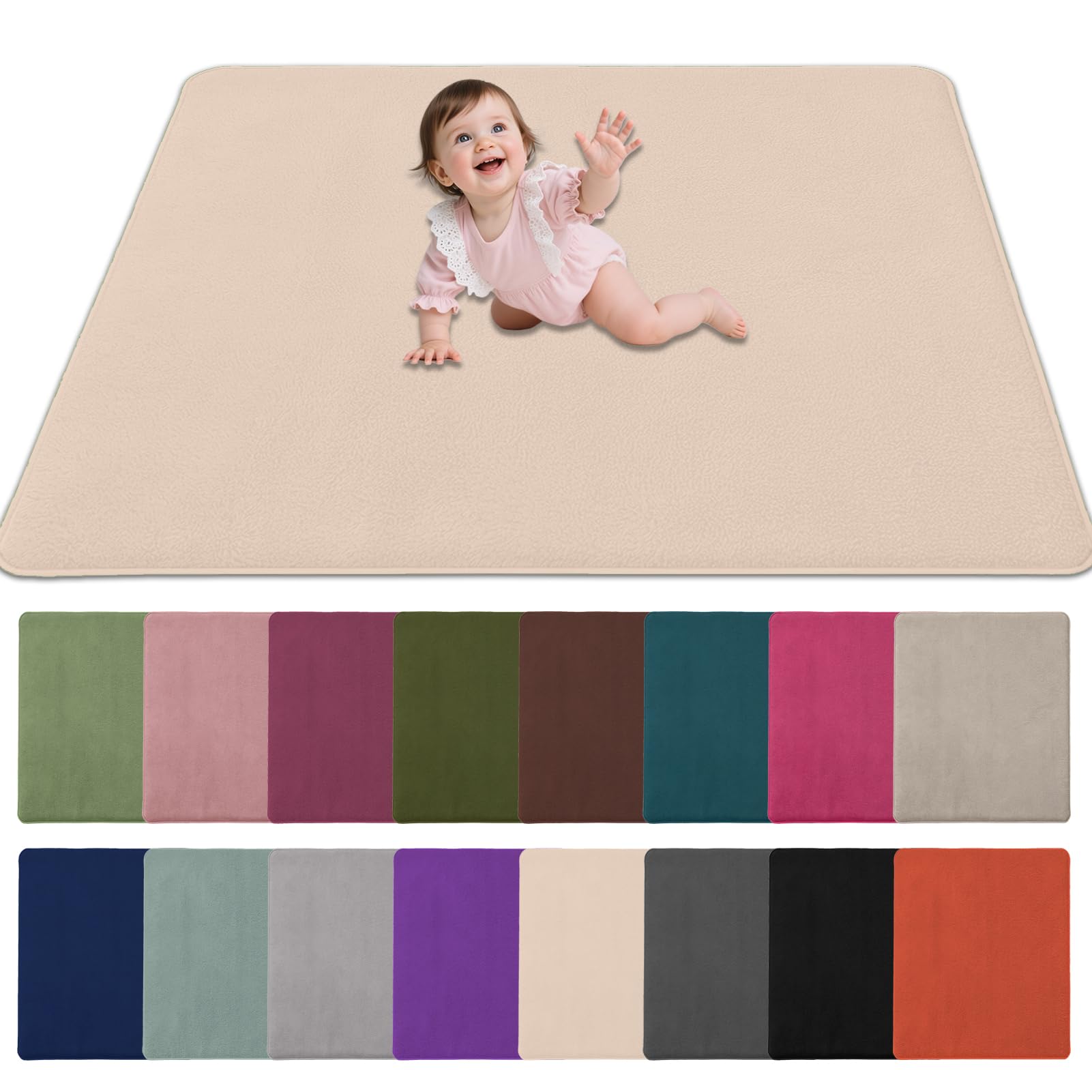 Mata do zabawy dla niemowląt Dywan dla niemowląt gruby 3 cm 200 x 350 cm