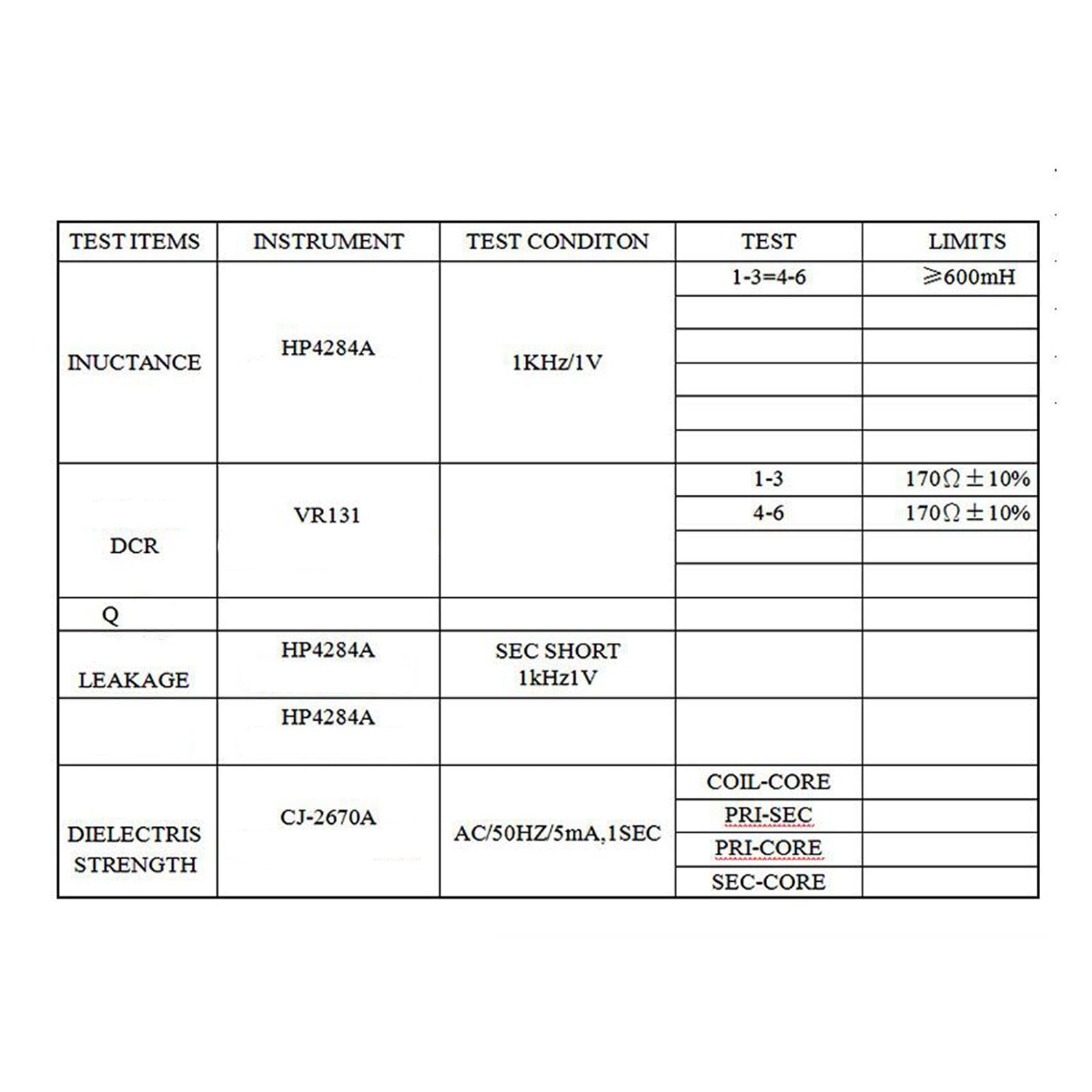 5 Pieces EE16 Audio Transformer Coupling Transformer Sturdy Practical Mini for Office Playground Broadcast Speaker