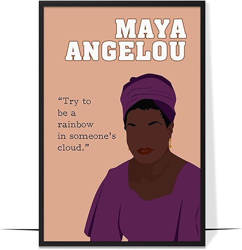 Miniatura 31 de LOLUIS Arte de Pared Inspirador, SIN MARCO 16x24 pulgadas Obra de Arte de Citas de Mujeres Empoderadas Dibujada a Mano, Decoración Motivacional