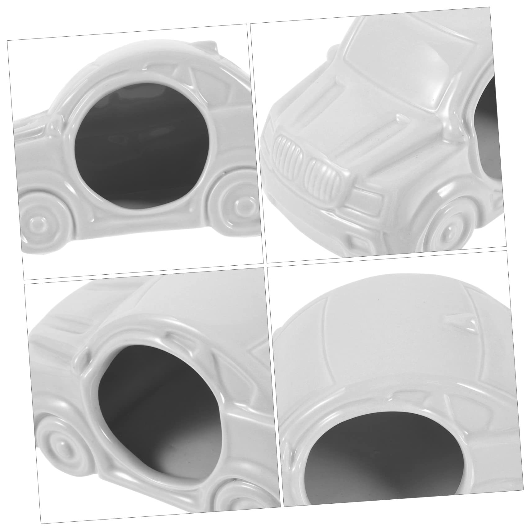 2 Pezzi di Ceramica automobilistica, Nido for criceti, Grotta for, for cavia, rifugio for, Coniglietto Estivo