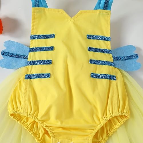 Miniatura 5 de AFAVOM Disfraz de Papá Noel para niñas recién nacidas, traje de cosplay de tul para el día de San Valentín, reno