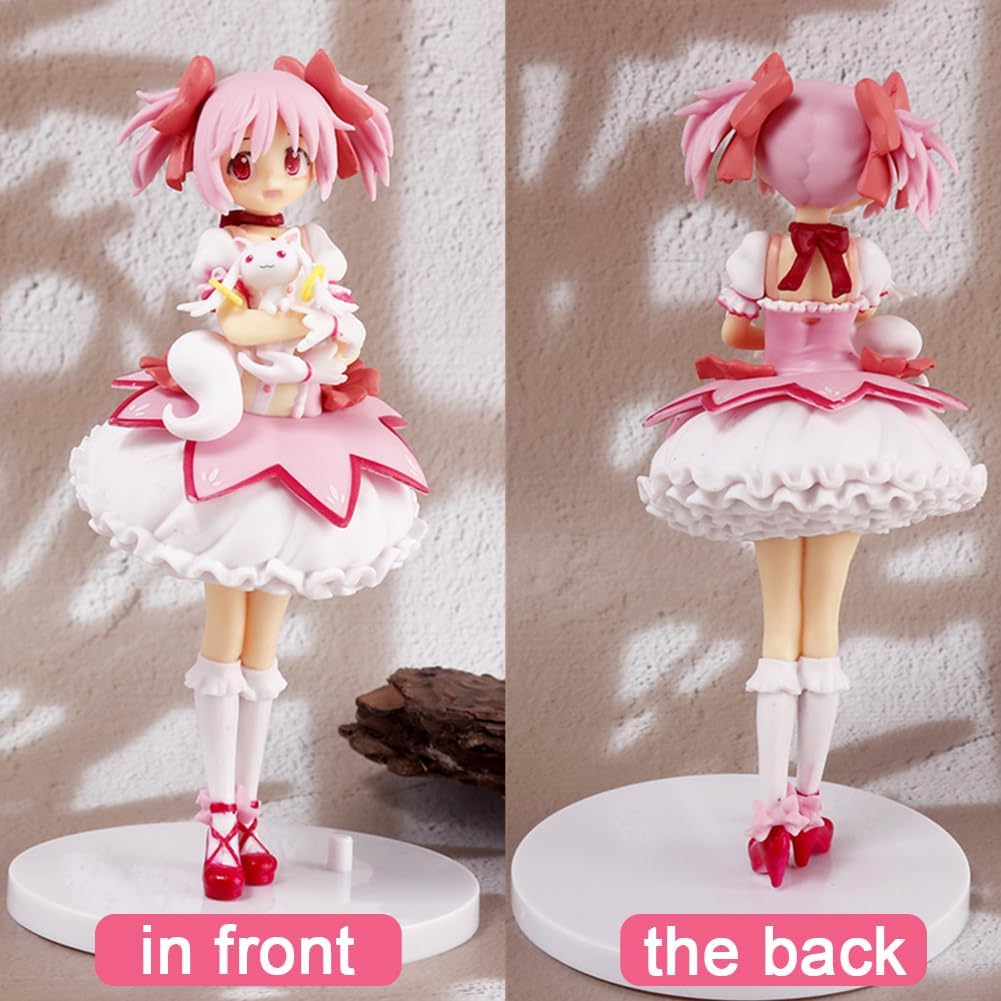 Style Fille Magique Figurine 18CM Personnages de Dessin Animé Position Debout Modèle en PVC Décoration de Bureau Cadeau