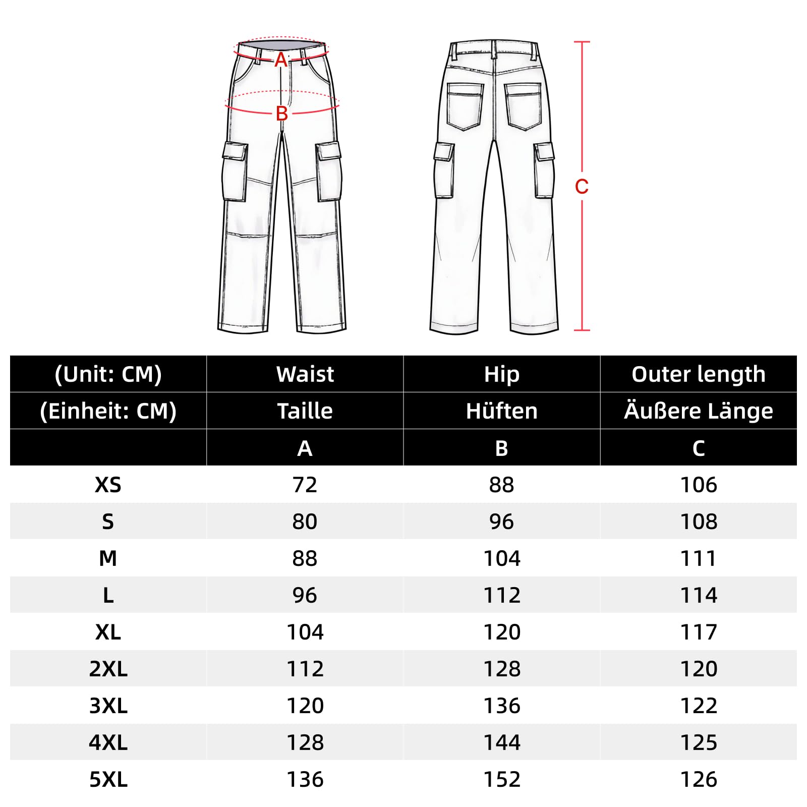 WORK IDEA Pantalones de Trabajo Camuflaje Hombre - Refuerzo en Rodillas con Bolsillos Internos y Corte Ergonomico