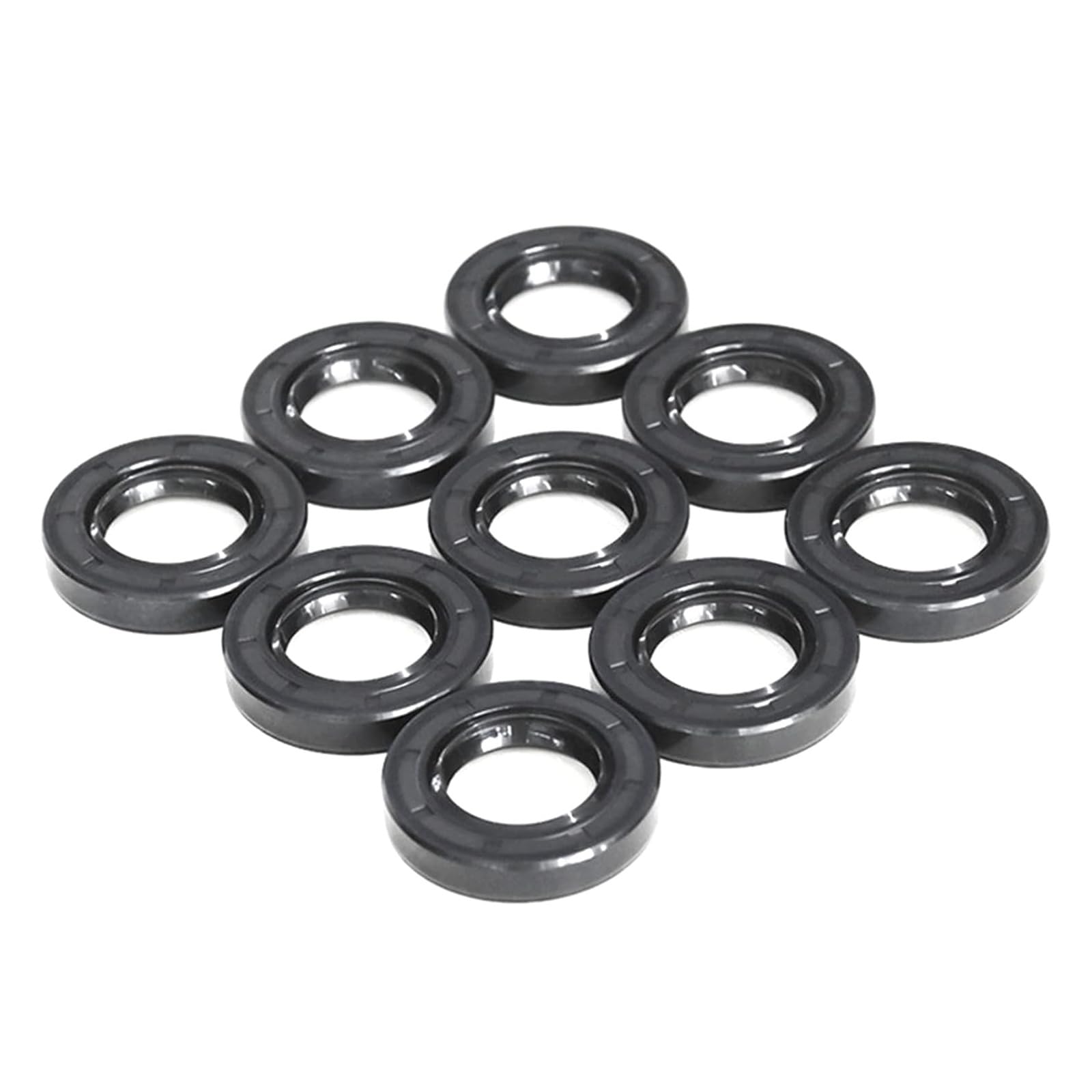 l'huile de l'axe, Lot de 2 joints d'étanchéité for arbre de 55 mm de diamètre, diamètre extérieur de 78 mm, arbre rotatif en nitrile(TC 55x78x12mm)