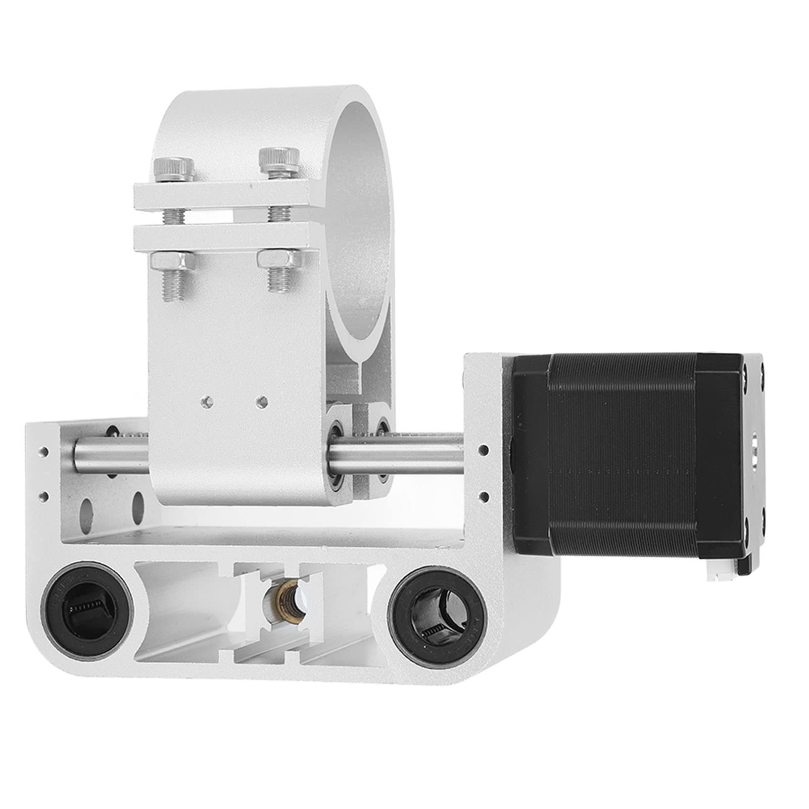 Support de Moteur de Broche D'axe Z, Support de Broche 300-500 W, Course de 52 Mm, Assemblage D'axe Z CNC en Alliage D'aluminium pour Machine de Gravure 3018 MAXIMUM