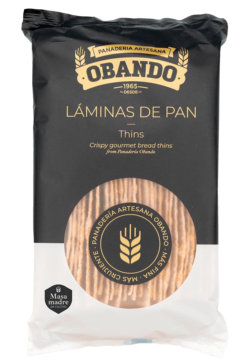 Obando Pan Laminas Masa Madre Seleccion Gourmet 150g Panaderia Artesana Utrera Sevilla