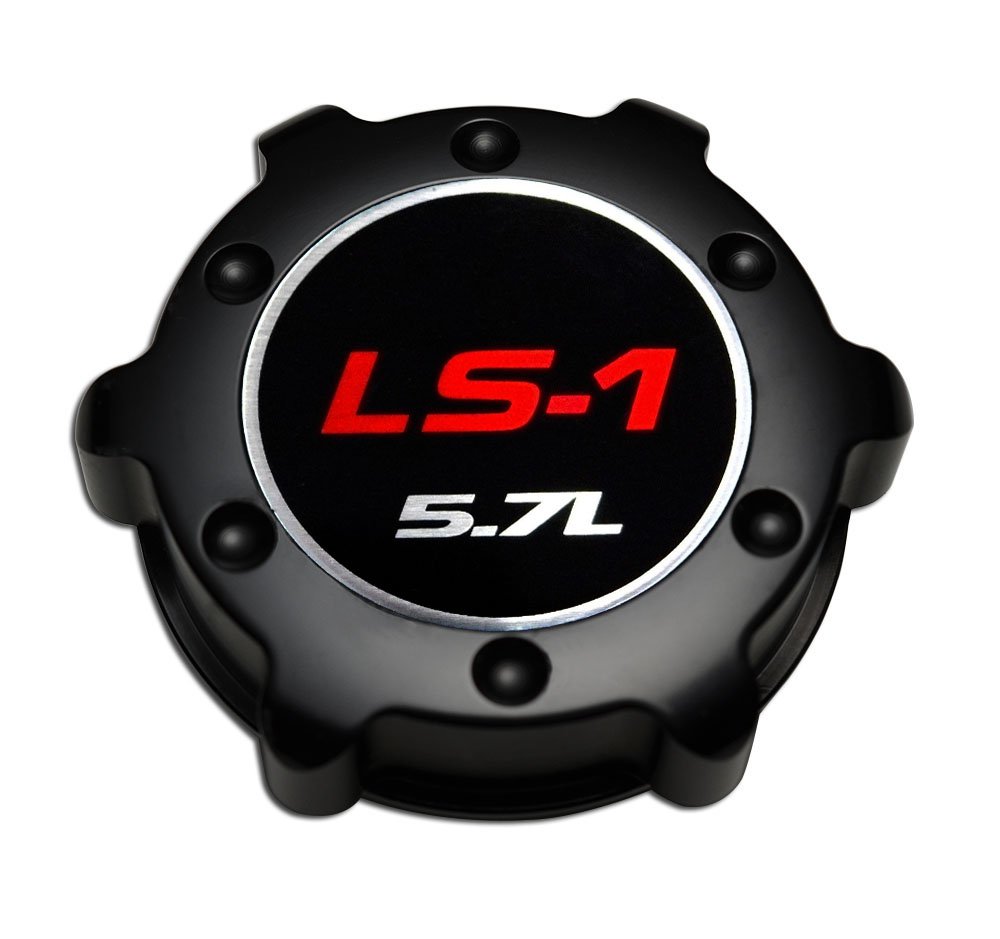 VMS RACING BLACK OIL CAP LS1 5.7L in Billet Aluminum Compatible with Chevy Camaro Z28 SS Super Sport 98-02 1998-2002