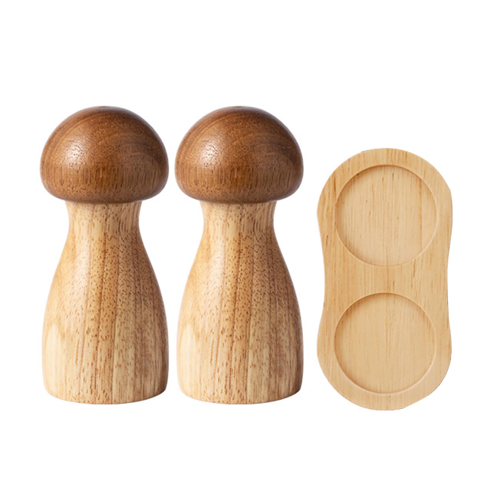 TFAOYS Wood Spices Grinder Grinding Tool for Salts and Peppers Adjustable Coarseness Black Peppers Mill for Restaurant Adjustable Coarseness