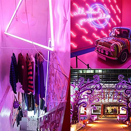 Image of Gesto 3 Meter Rope Led Strip Lights - Outdoor Lights Waterproof for Balcony Decoration,Home Decor & Interior Decoration | Decorative Lights for Diwali Decoration,Cove Light for Ceiling (Pink)