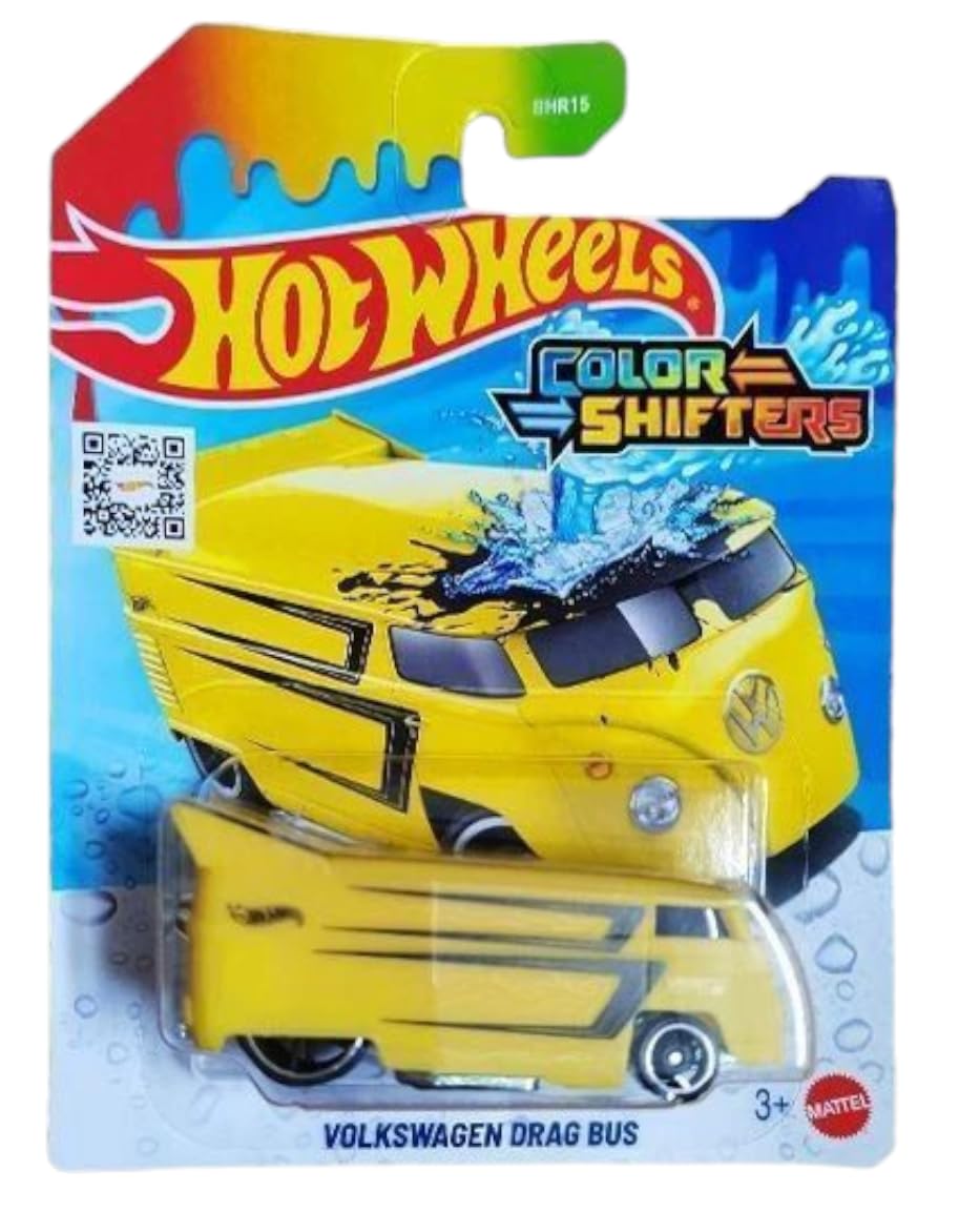Hot Wheels Color Shifter Volkswagen Drag Bus for 3 Years & Above