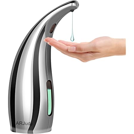 Amazon Arjudy ソープディスペンサー 自動 ハンドソープディスペンサー オート センサー 吐出量1ml 300ml大容量 電池式 ハンド ソープ 手洗い用石鹸 洗剤 キッチン 学校 会社などに適用 半透明ボトル ノータッチ シルバー ソープ シャンプー用ディスペンサー ホーム Amazon Arjudy ソープディスペンサー 自動 ハンドソープディスペンサー オート センサー 吐出量1ml 300ml大容量 電池式 ハンド ソープ 手洗い用石鹸 洗剤 キッチン 学校 会社などに適用 半透明ボトル ノータッチ シルバー ソープ シャンプー用ディスペンサー ホーム