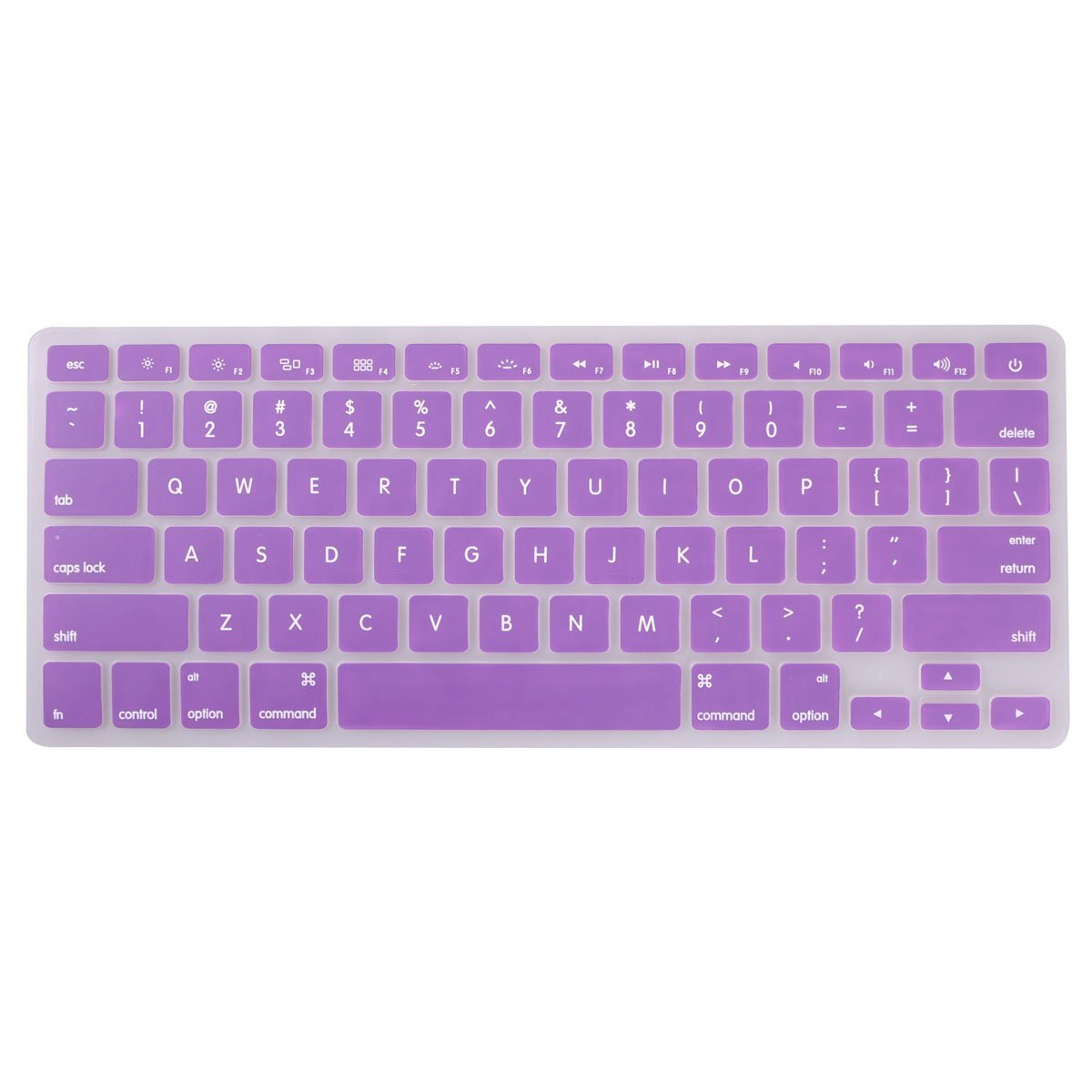 Gioiabazar Silicone Compact Keyboard Skin Guard Cover Apple MacBook 12" with Retina Display Purple (B01EJMPQ6C) Amazon Price History, Amazon Price Tracker
