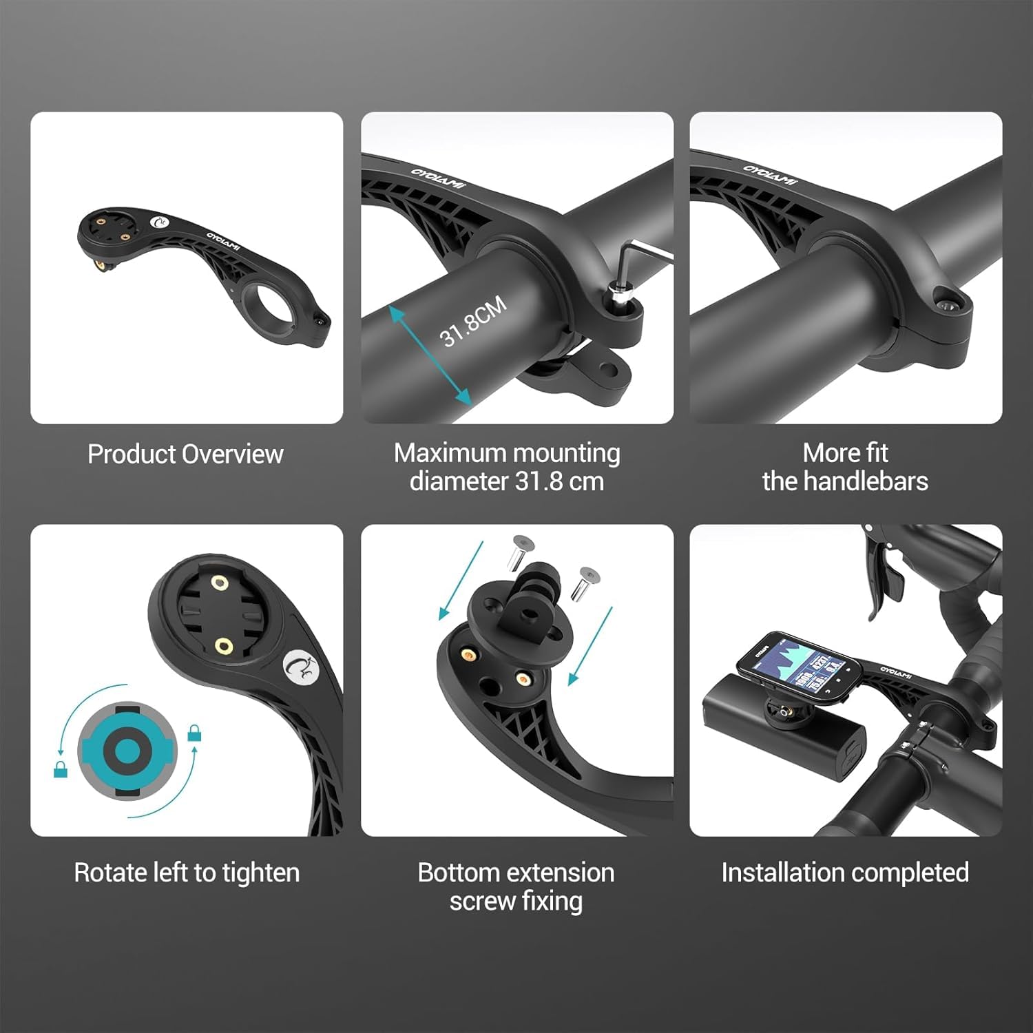 XPR3SS G+ Gen2 Bicycle Computer + 2 Cadence/Speed Sensor + M5 Mount, Smart GPS Cycling Speedometer | Cadence & Heart Sensor Support | ANT+ & BLE Cycle GPS Tracker | 28+ hr Battery | Odometer for MTB 3