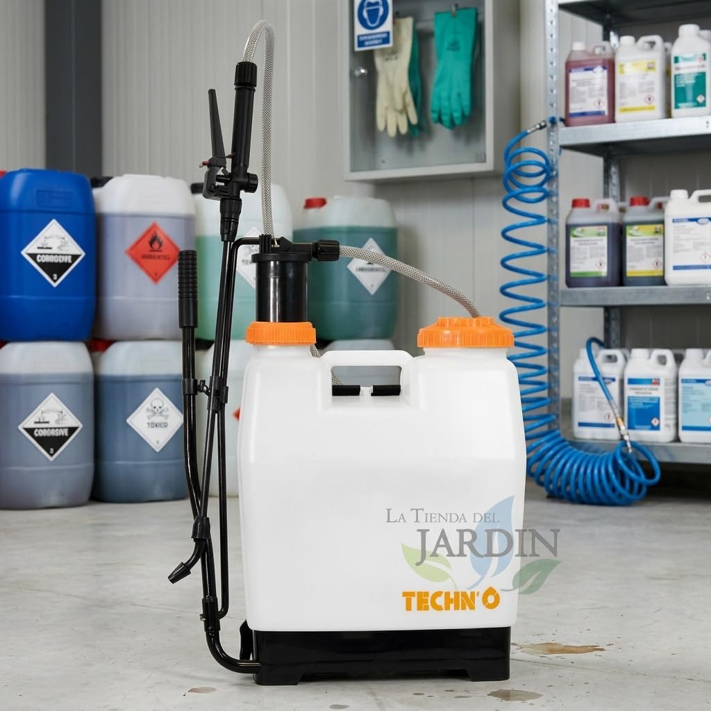 Suinga - Sac à dos pulvérisé à pression spécial pour produits chimiques 12 litres