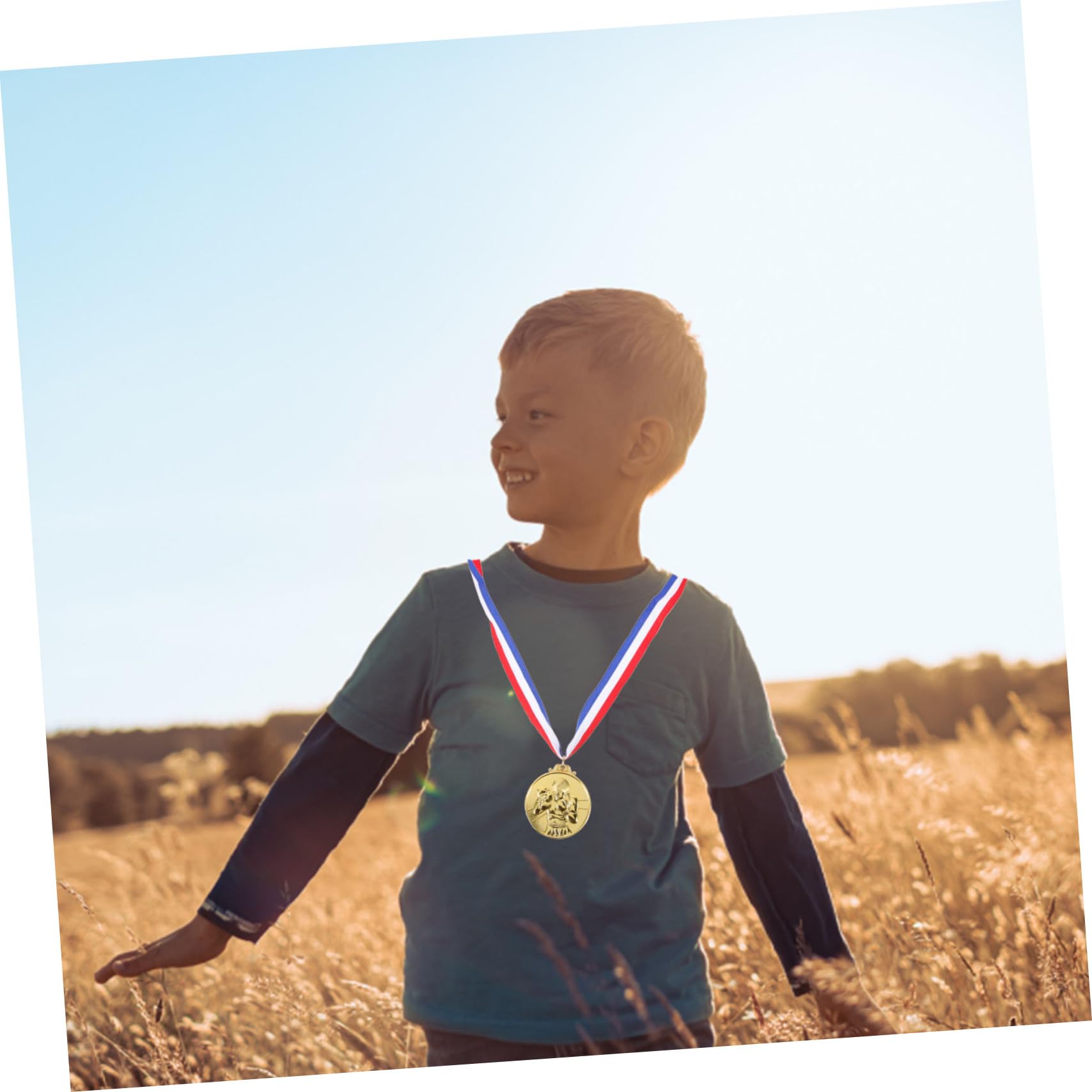 Supvox Boxkampfmedaille Laufende Medaillen Turnier Medaillen Als Belohnung Medaillen Im Rennwettbewerb Rennmedaillen Rennen Medaillen Goldmedaille Golden Zinklegierung