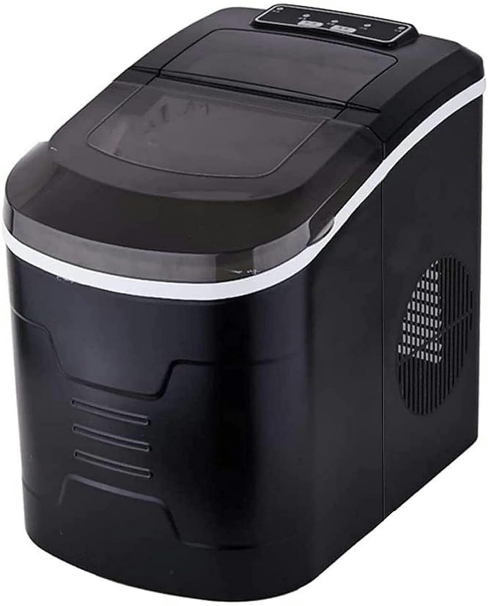 Máquina for fabricar Hielo portátil for el hogar, pequeña, Comercial, for Tienda de té con Leche, máquina for Hacer Cubitos de Hielo Redondos Que se Puede Hacer en Solo Unos Minutos