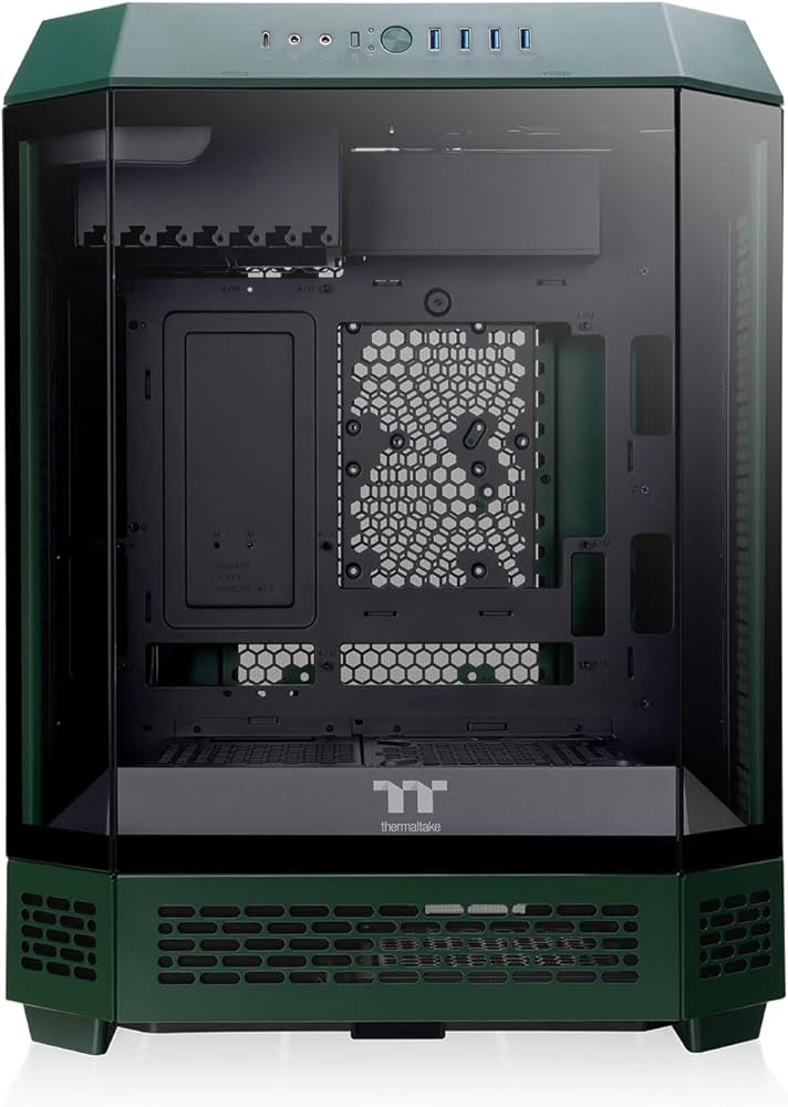 [送料無料] The Tower 600 Racing Green PCケース The Tower 600 Racing Green Mid Tower Chassis