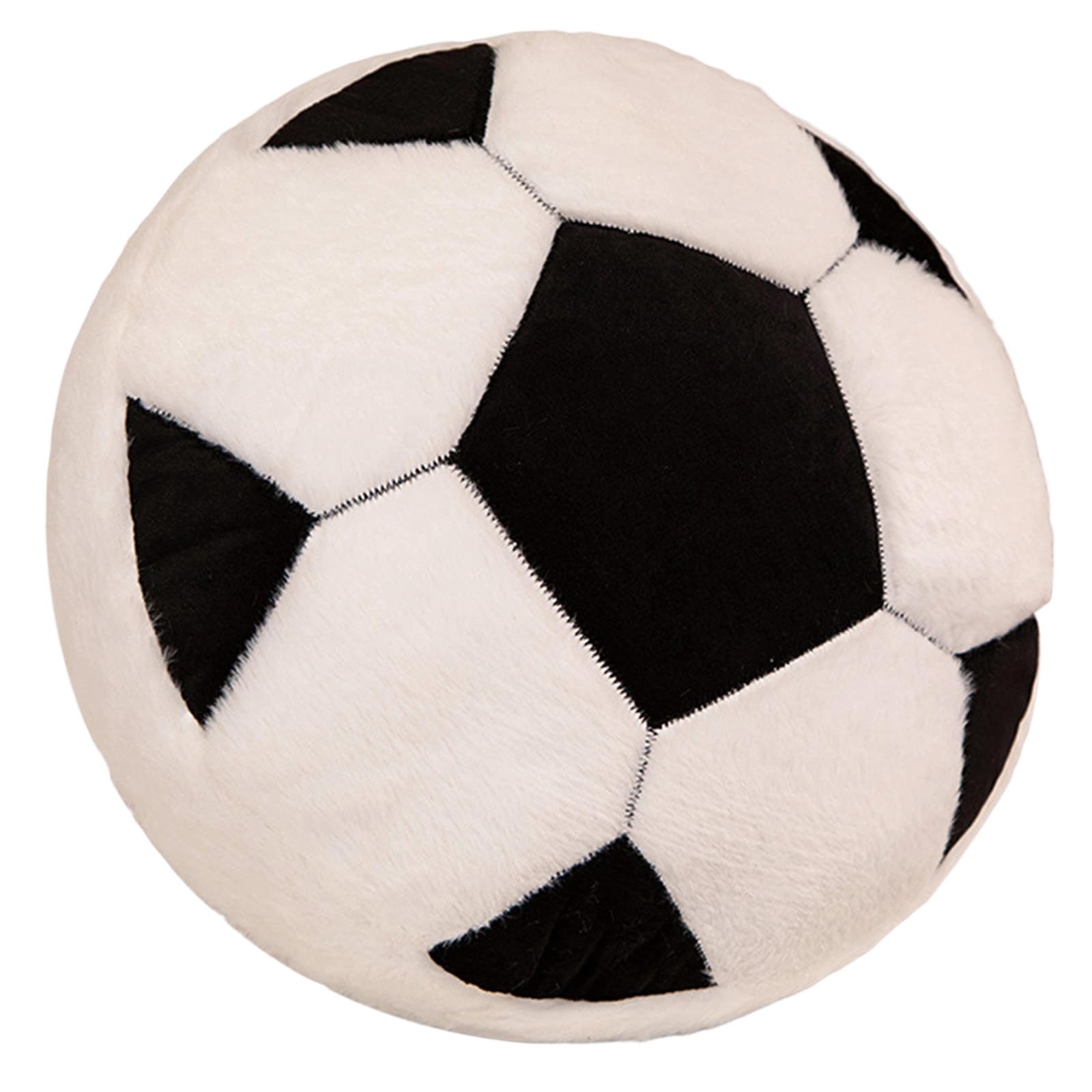 Tsophreniq Sports Throw Pillow PP Cotton Filled Football Baseball Shape Back for Home Cushion Soft Furry Fabric Sports Throw Pillow Football Basketball Shape Stuffed Toy