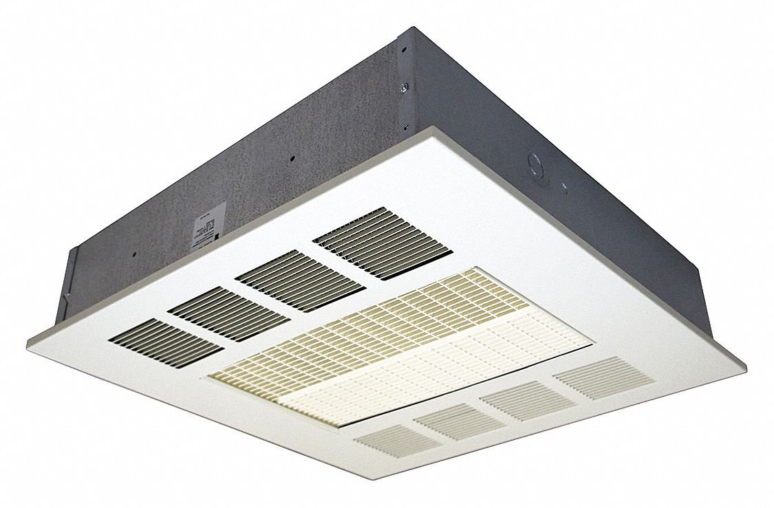 QMARK Electric Convection Ceiling Heater, Recessed, Heater Voltage 277VAC,  Watts 5000/3800/2500: Amazon.com: Tools u0026 Home Improvement
