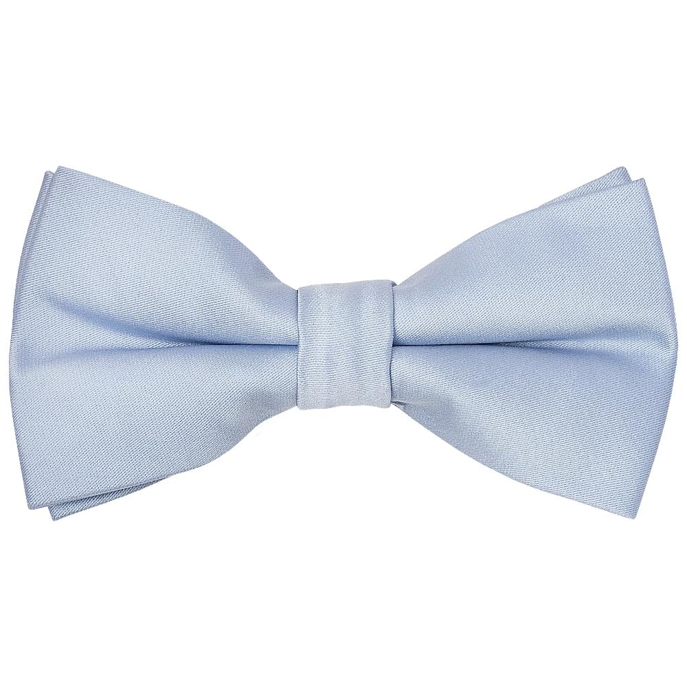 Ties R Us Boys Dusty Blue Pre Tied Bow Tie Age 4-7