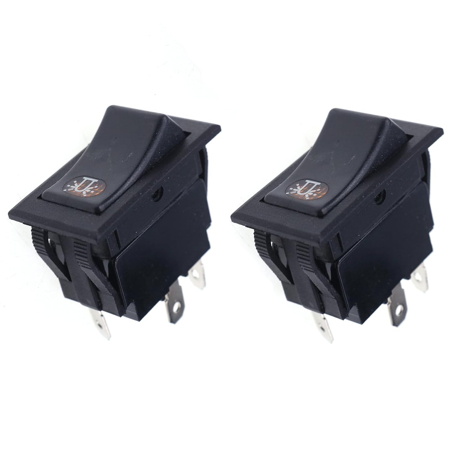 2PCS Beacon Light Switch 6668816 Replacement for Bobcat Excavator 325 328 331 334 337 341 418 Tractor CT225 CT230 CT235 S100