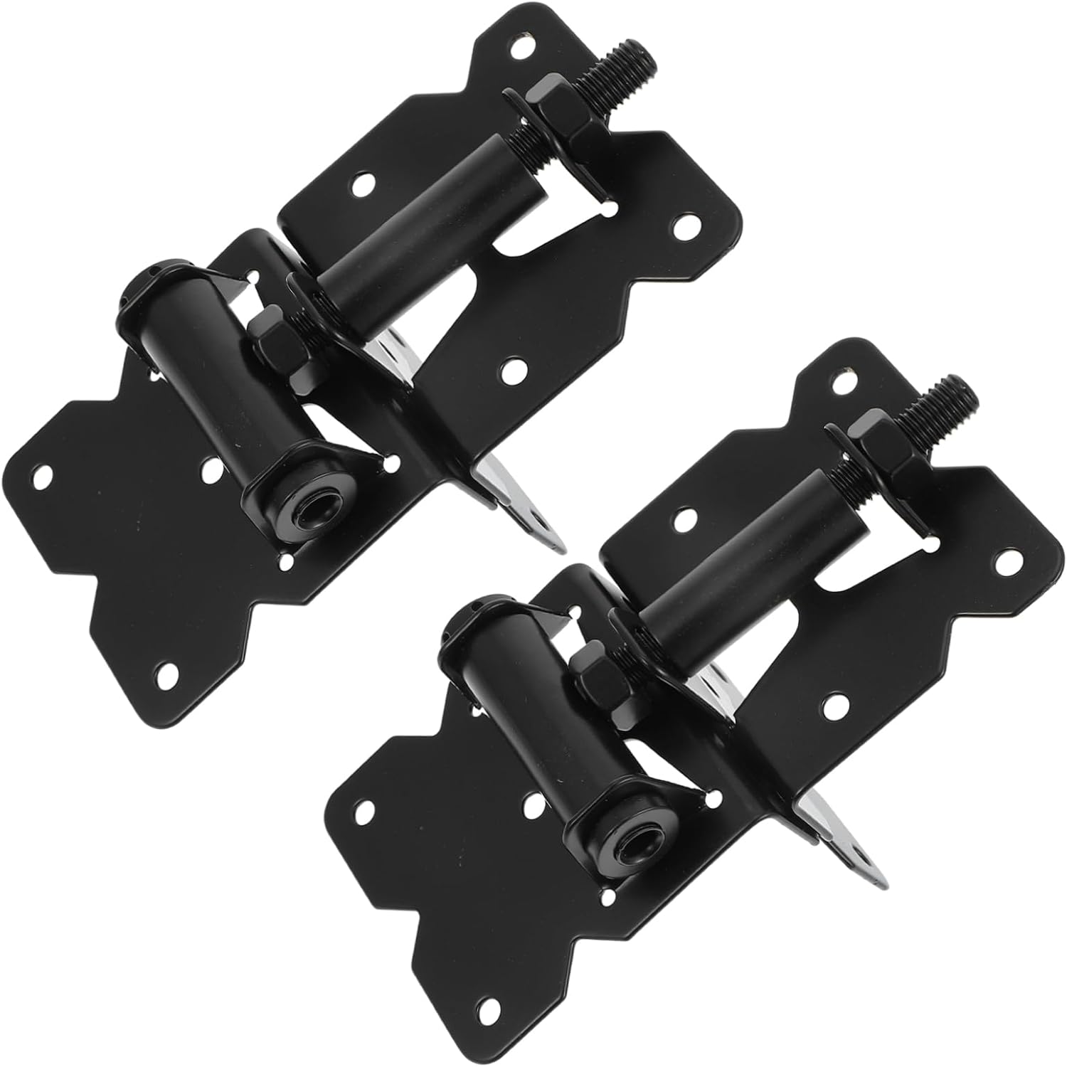 2pcs Heavy Duty Door Hinges for Fences and Gates Smooth Functioning Noise for Garden Projects