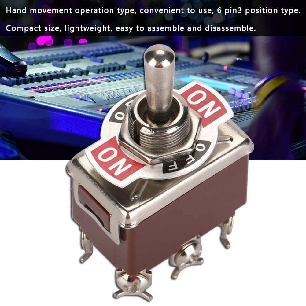 Interruttore A Scorrimento, DP3T 2P3T 3 Posizioni, Mini, Orizzontale, A - Foto 2