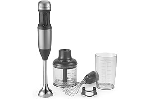 KitchenAid 3-Speed Hand Blender with Immersion Blending Attachments