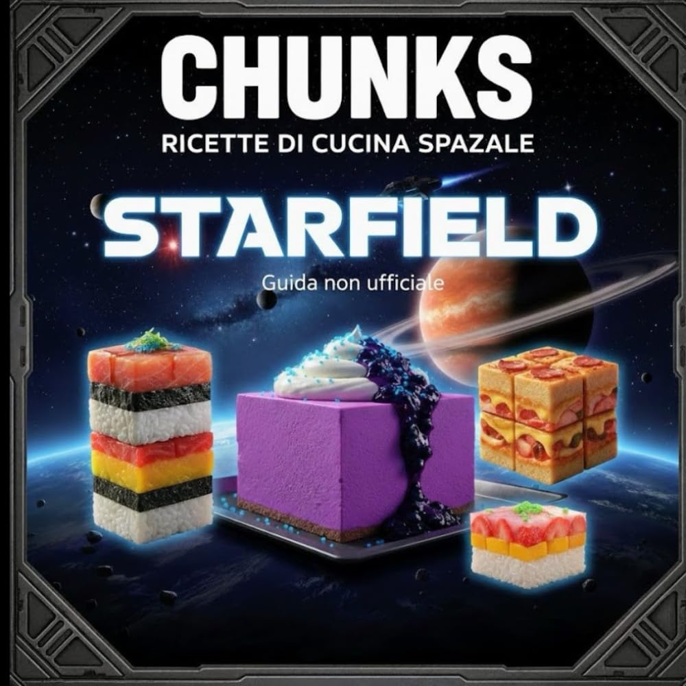RICETTE CHUNKS PER TUTTI: Guida culinaria non ufficiale ai sapori di Starfield: Dai grandi classici alle edizioni limitate della Frontiera.