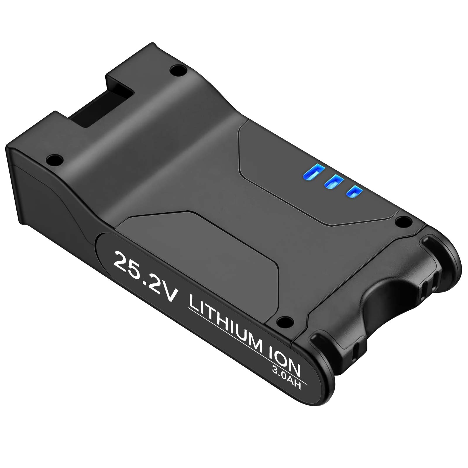 XBAT200 25.2V 3000mAh Lithium Battery Replacement for Shark Battery 25.2V XBA-T200,Shark ION Flex ION F80 ION Flex Cordless Vacuum Cleaners Battery