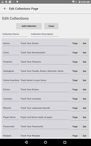 NM Collector Software CP