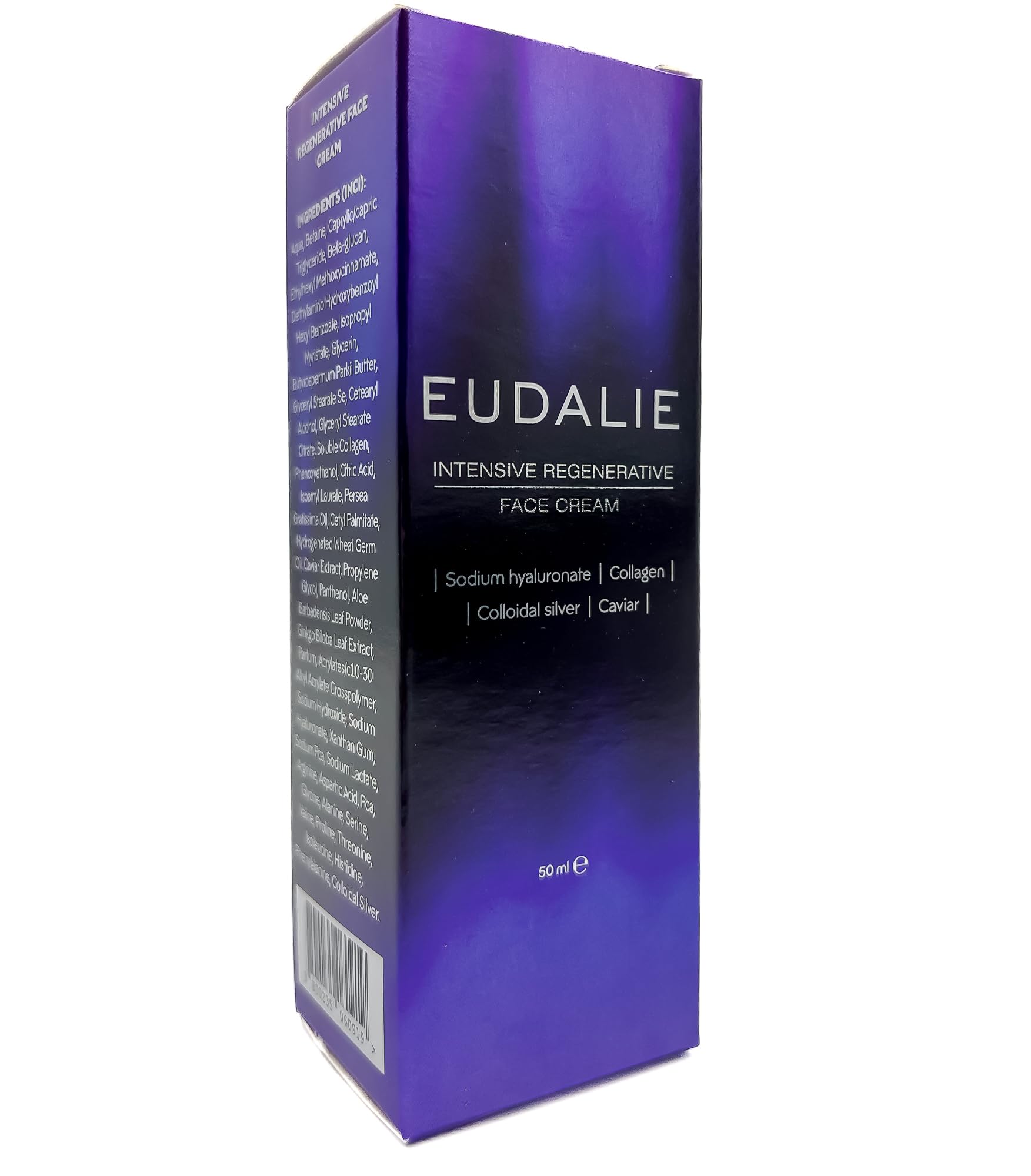 Eudalie Crema Viso con Collagene, Burro di Karité e Olio di Avocado, 50 ml