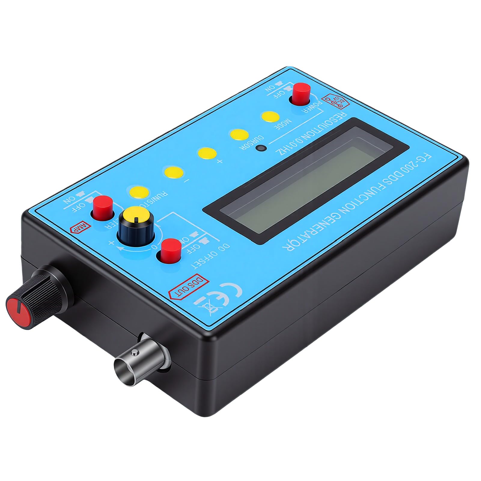 Zunate DDS Generador de Señal de Función 0.01Hz a 500kHz Frecuencia