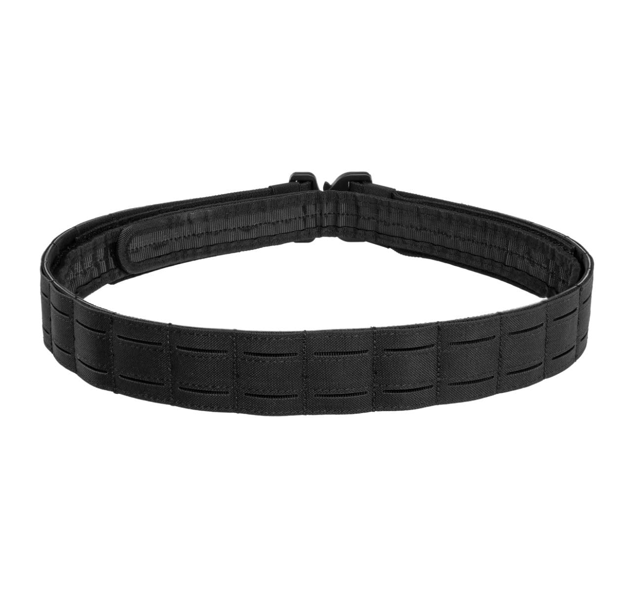 Tactical Cinturón Táctico MOLLE Laser Cut │ Nylon 1000D, Hebilla Cobra, 20 Ranuras MOLLE, Cinturón Interior Velcro │ Cinturón Hombre Airsoft Outdoor EDC