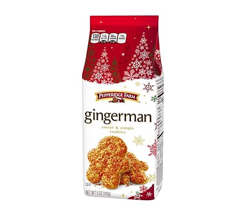 Pepperidge Farm Gingerman Sweet & simples Cookies 5. oz (U) D