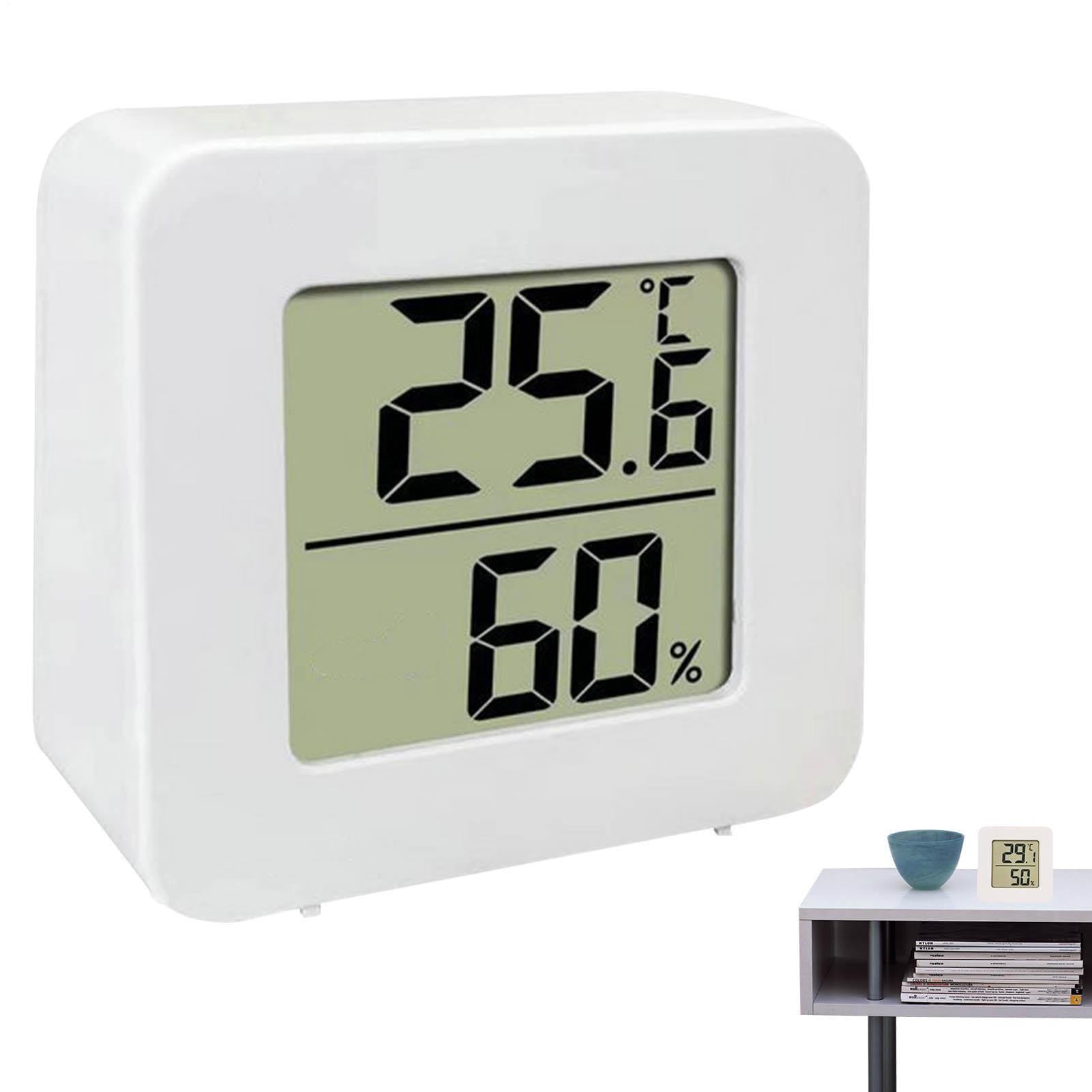 Humedad interior higrómetro | Monitor húmedo en interiores | Termómetro ambiental | Pantalla electrónica húmeda | Uso de la sala de humedad para la sala de invernadero en el interior de las ca