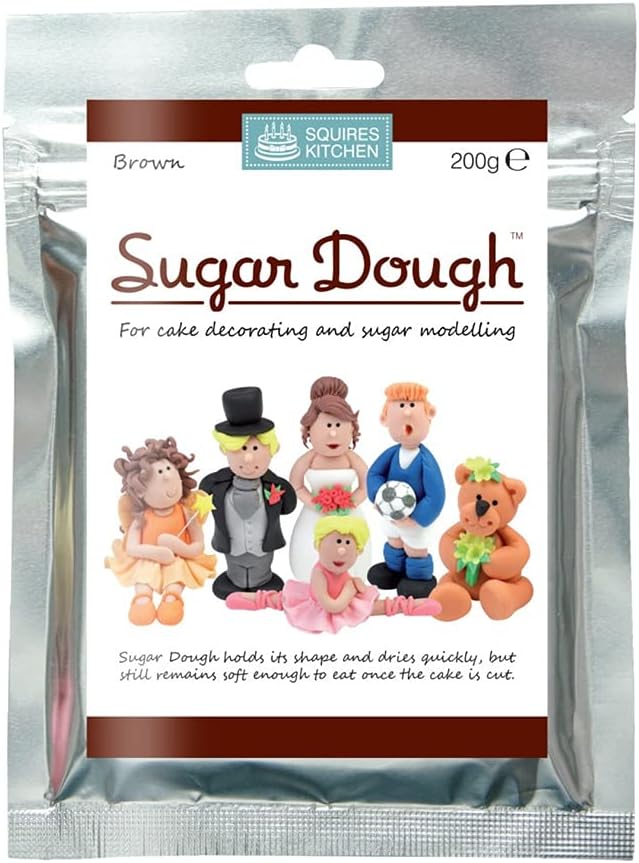Squires Brown Sugar Dough 200g Cake Decorating and Sugar Modelling