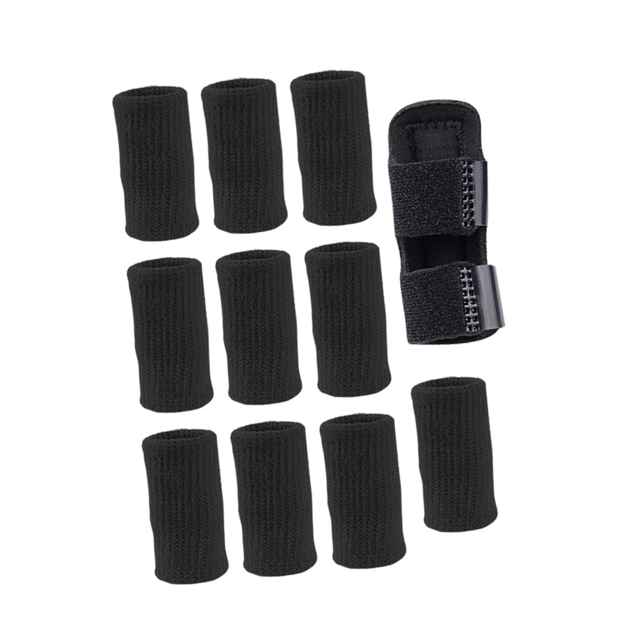 BESTYASH Finger Sleeves Sports Protecting Supplies Non-Skid Comfortable Easy to Wear Protect Your Fingers in Sports