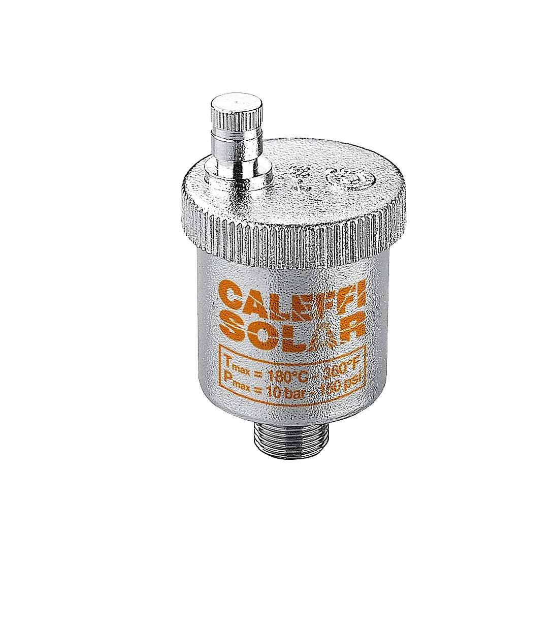 250831 Automatic air Vent Valve for Solar Systems 3/8"M CALEFFI