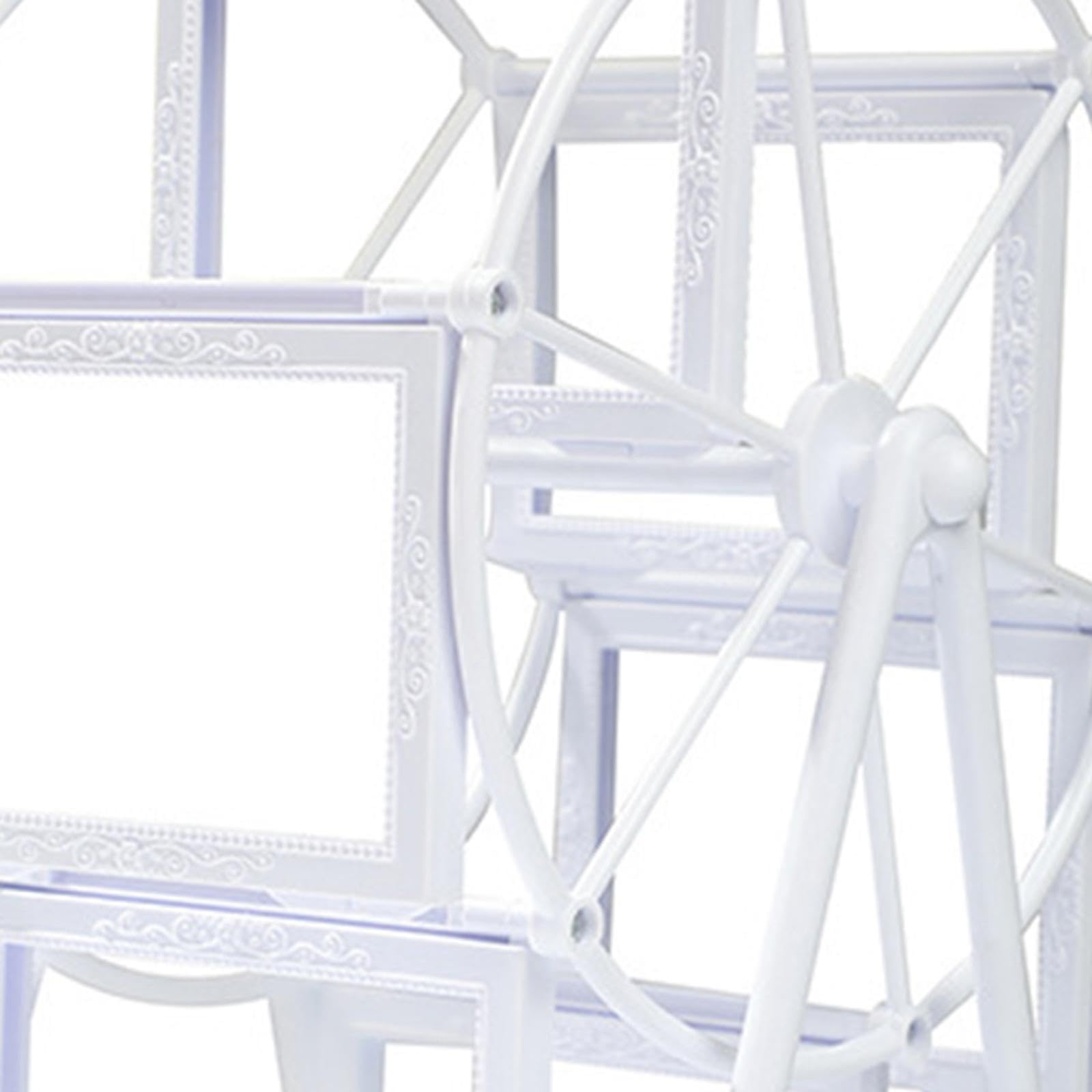 JDJUBOA Picture Frames,Pictures Photo Frame Rotating Bearing Wheel Picture Frame Windmill Picture Frame Rotating for Home