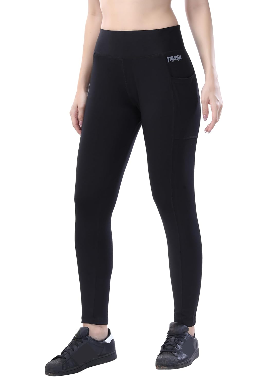 TRASA Active Yoga Pants for Womens Gym High Waist with 3 Pockets, Tummy Control, Workout Pants 4 Way Stretch Yoga Leggings, Sizes – M,L,XL,2XL,3XL TRASA Active Yoga Pants for Womens Gym High Waist with 3 Pockets, Tummy Control, Workout Pants 4 Way Stretch Yoga Leggings, Sizes – M,L,XL,2XL,3XL