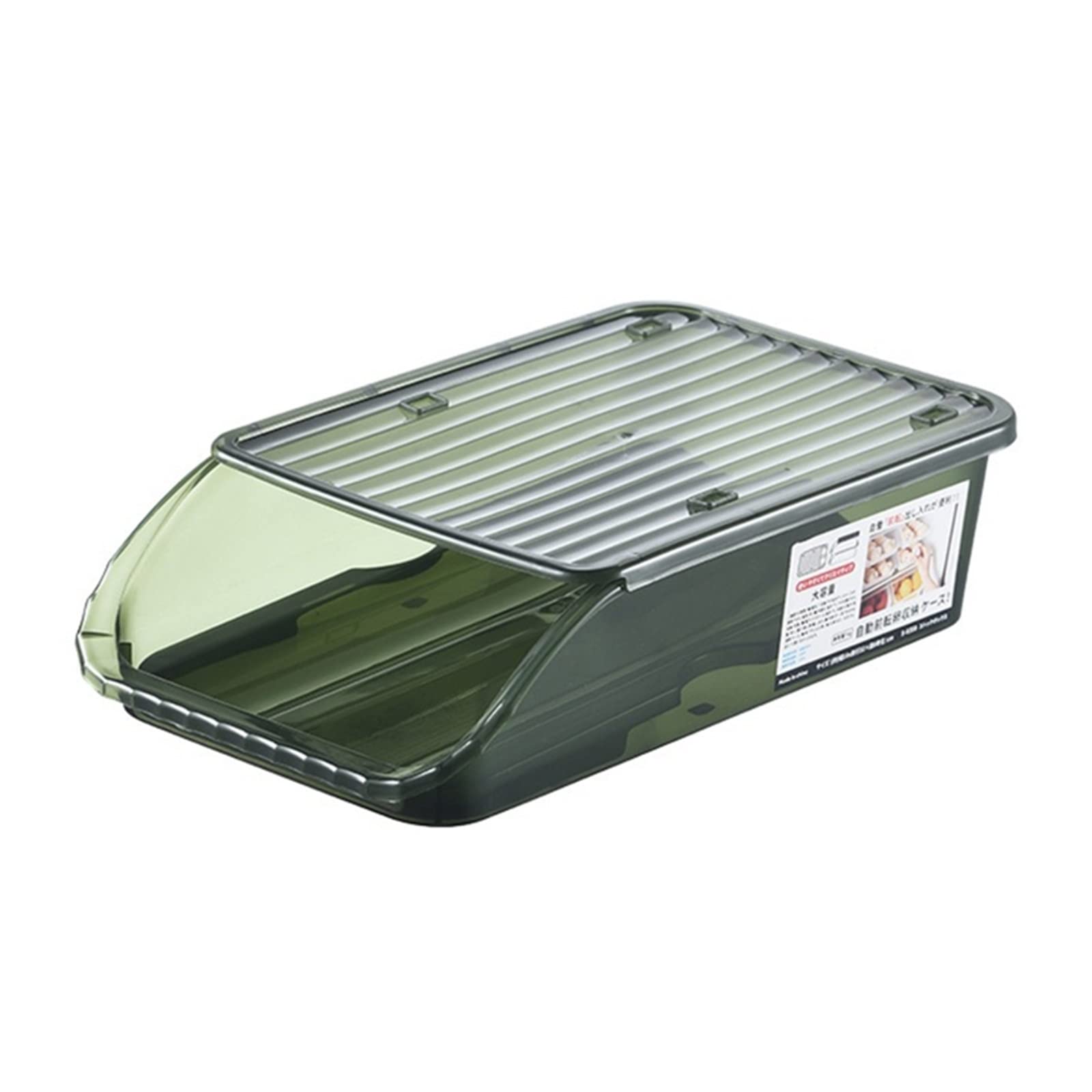 Eierbehälter für Kühlschrank, automatischer rollender Vorratsbehälter, Eierhalter für Kühlschrank, Küchen-Organizer, Haushalt, Eierkartons