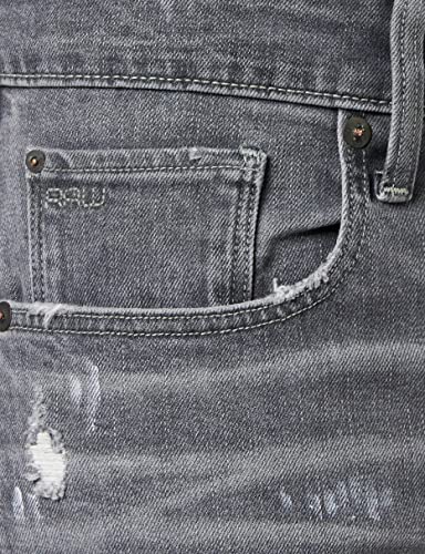 G-STAR Men's Straight Tapered, Faded Gravel Grey Restored 51003-c293-c287, 30W x 34L3