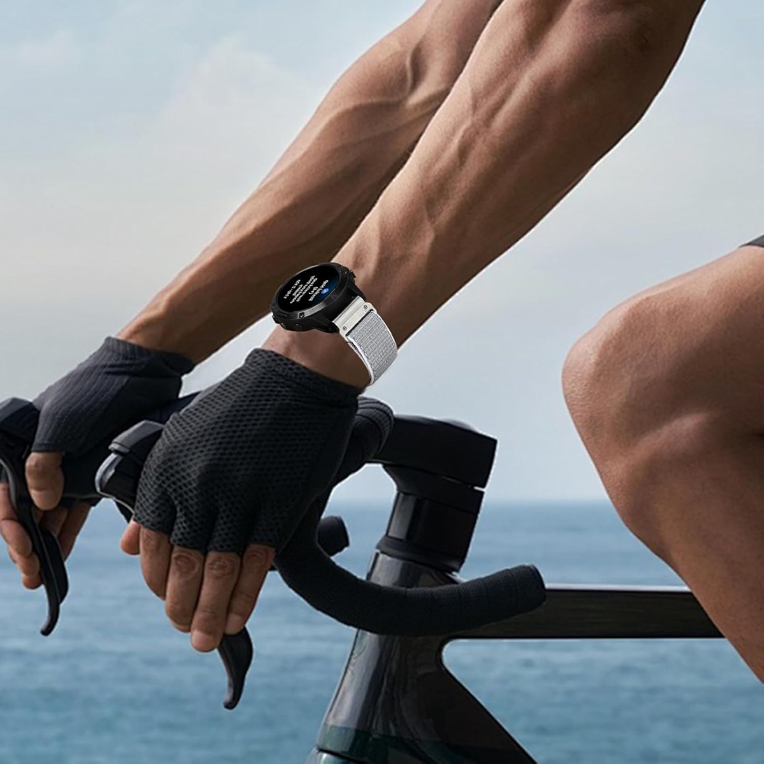 20mm Nylon Watch Bands for Garmin Fenix 8 AMOLED-43mm/7S Pro/7S/6S Pro/ 6S,QuickFit Sports Strap for Fenix 5S plus/5S/Descent Mk2s/Descent Mk3i 43mm/Approach S70/epix Pro 42mm - Image 5