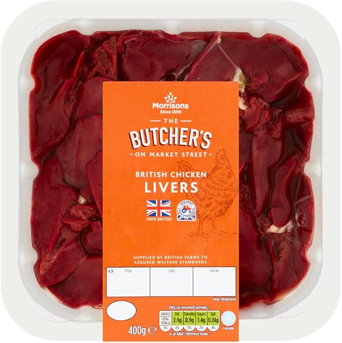 Morrisons Chicken Livers, 400g Amazon.co.uk Grocery