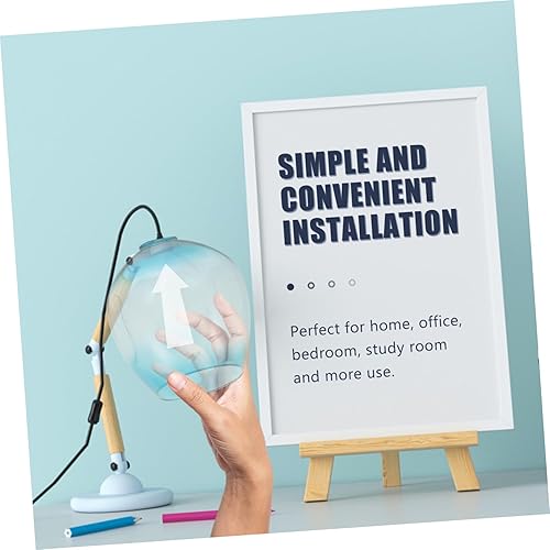 Miniatura 5 de Lámpara de cristal para decoración de hongos, pantalla de lámpara de estilo europeo, mesa de pared, cubierta de lámpara de piso, cubierta de