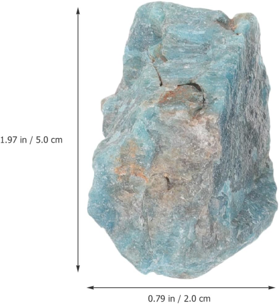 2pcs Natural Crystal Rock Decorative Stone for Garden Terrarium