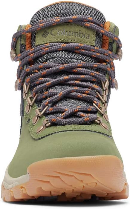 Columbia Women's Newton Ridge Lightweight Waterproof Shoe Hiking Boot 6.5 Hiker Green, Caramel